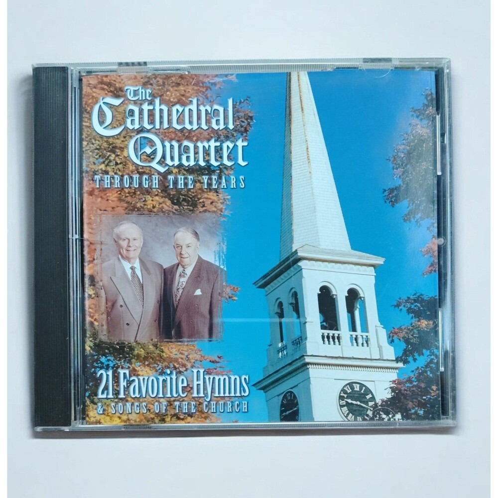 Cathedral Quartet CD Through The Years 21 Hymns Gospel Homeland 1999 Music Disc